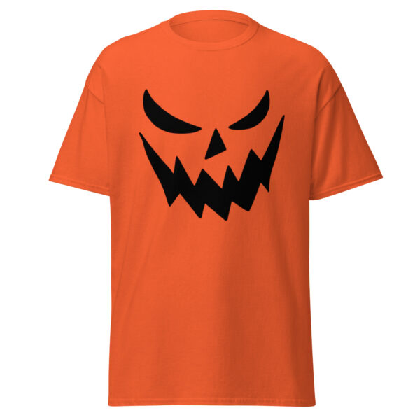 Halloween Pumpkin Face T-Shirt Funny Jack-O'-Lantern Tee for Spooky Celebrations