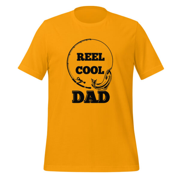 Reel Cool Dad Funny Father's Day Fishing T-Shirt Unisex t-shirt - Image 4