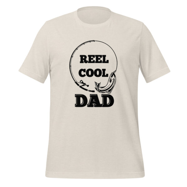 Reel Cool Dad Funny Father's Day Fishing T-Shirt Unisex t-shirt - Image 9