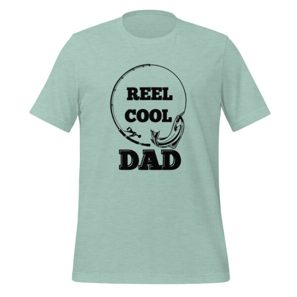 Reel Cool Dad Funny Father's Day Fishing T-Shirt Unisex t-shirt - Image 5