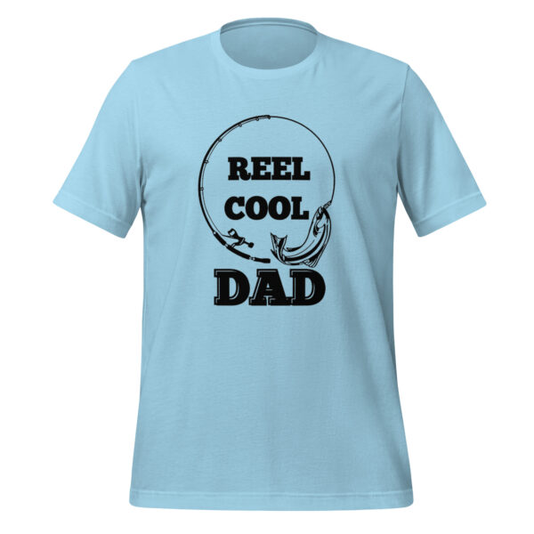 Reel Cool Dad Funny Father's Day Fishing T-Shirt Unisex t-shirt - Image 7