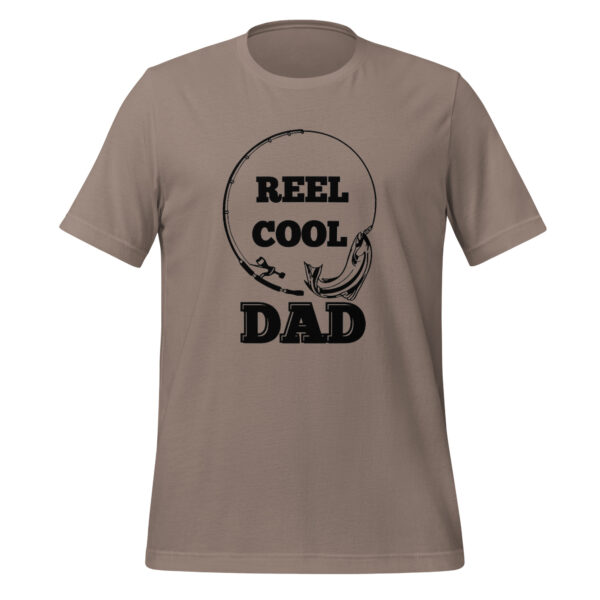 Reel Cool Dad Funny Father's Day Fishing T-Shirt Unisex t-shirt - Image 3