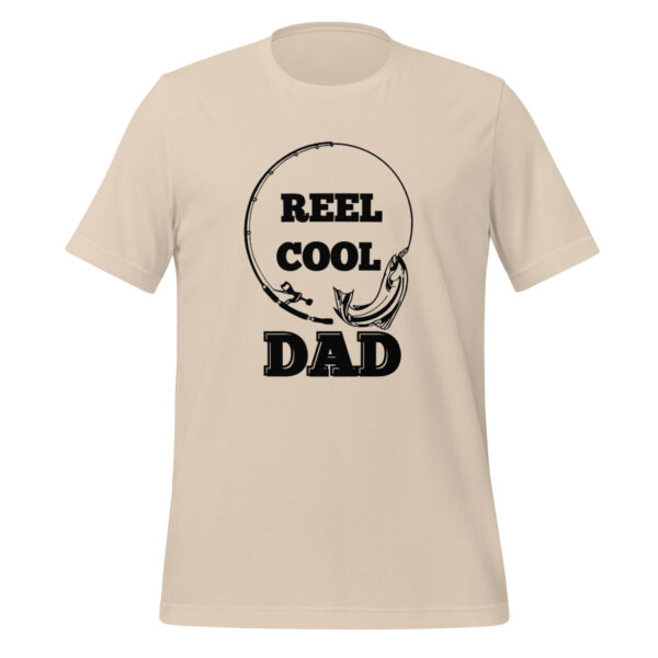 Reel Cool Dad Funny Father's Day Fishing T-Shirt Unisex t-shirt - Image 8