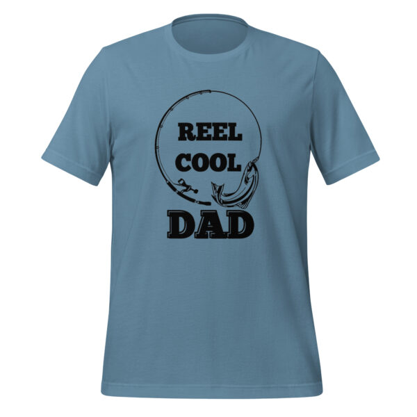 Reel Cool Dad Funny Father's Day Fishing T-Shirt Unisex t-shirt - Image 2