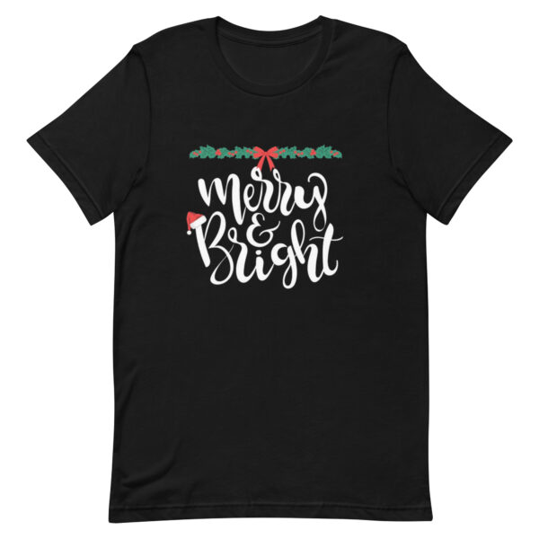 Merry and Bright Christmas Top for Women - Festive and Funny Christmas Gift - Image 2