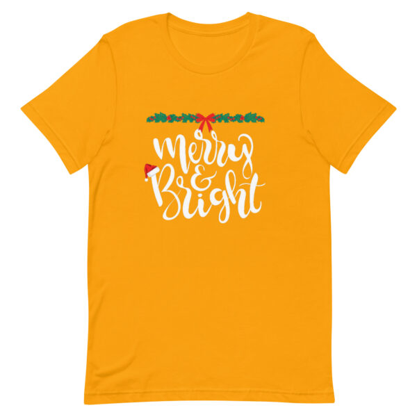 Merry and Bright Christmas Top for Women - Festive and Funny Christmas Gift - Image 3