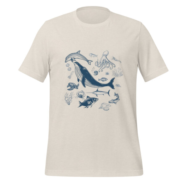 Tattoo Sea Animal 90s Ocean - Retro Marine Life Unisex t-shirt - Image 3