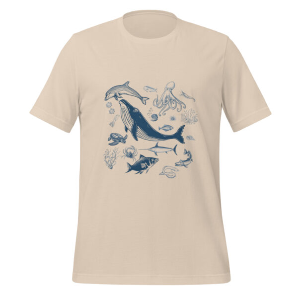 Tattoo Sea Animal 90s Ocean - Retro Marine Life Unisex t-shirt - Image 2