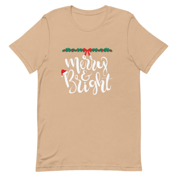 Merry and Bright Christmas Top for Women - Festive and Funny Christmas Gift - Image 4