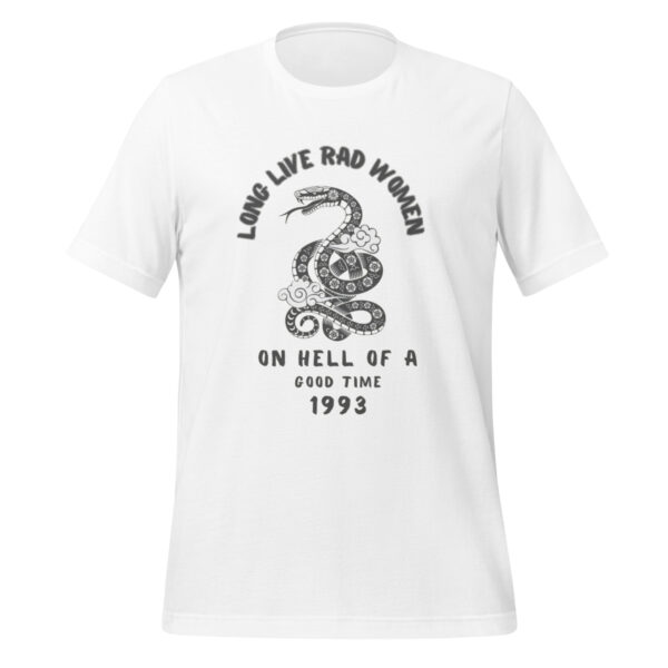 Long Live Rad Women 1993 Tee - Retro Feminist Graphic Design